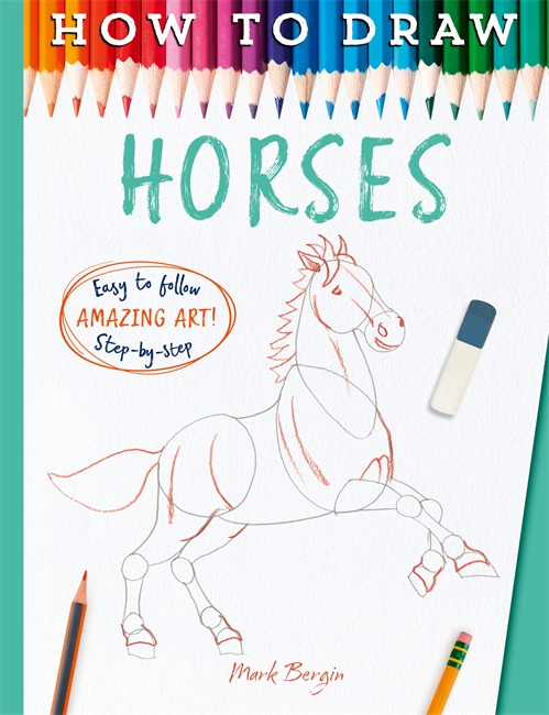 Book cover for How to Draw Horses