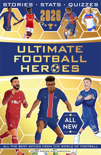 Book cover for Ultimate Football Heroes 2026 - BRAND NEW CONTENT