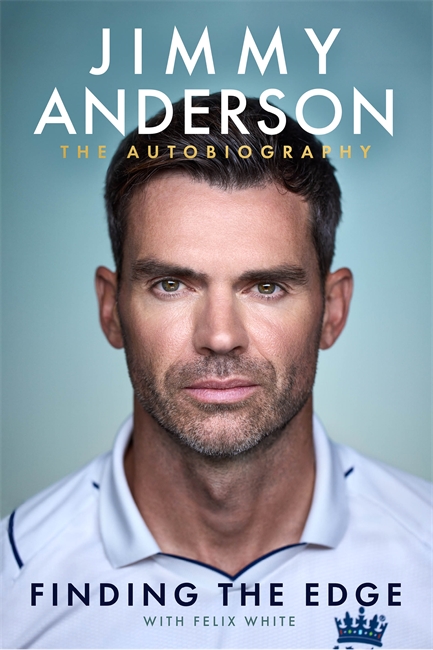 Book cover for Jimmy Anderson: Finding the Edge