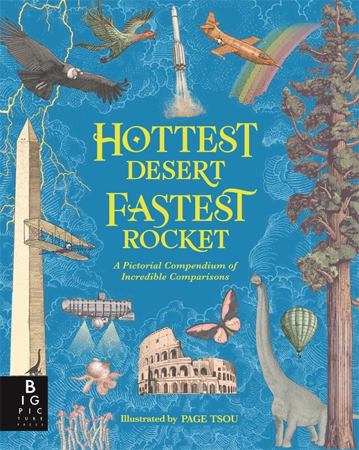 Book cover for Hottest Desert, Fastest Rocket