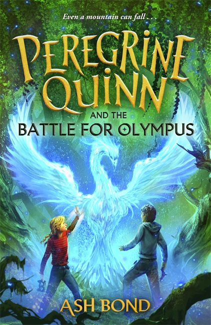 Book cover for Peregrine Quinn and the Battle for Olympus (Volume 3)