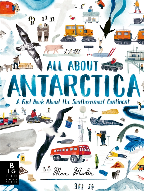 Book cover for All About Antarctica