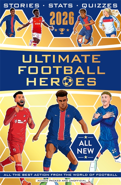 Book cover for Ultimate Football Heroes 2026 - BRAND NEW CONTENT