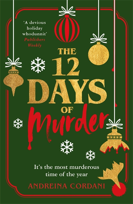 Book cover for The Twelve Days of Murder