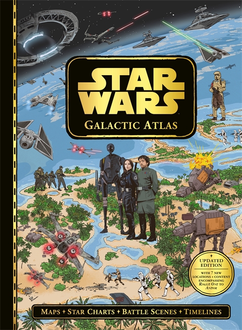 Book cover for Star Wars: Galactic Atlas