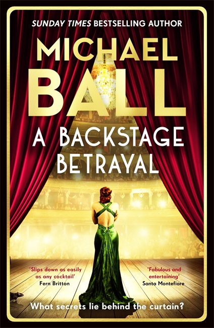 Book cover for A Backstage Betrayal