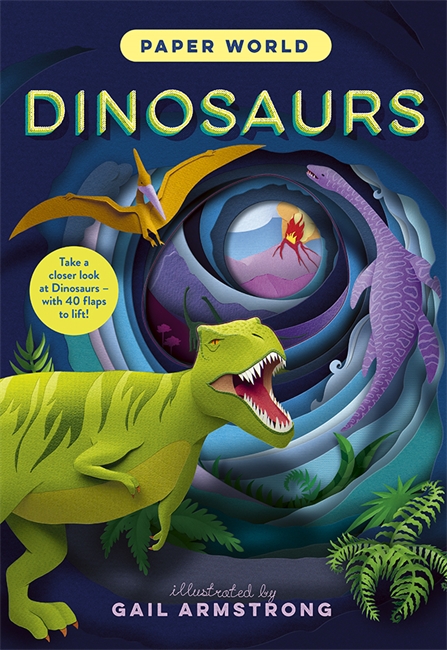 Book cover for Paper World: Dinosaurs