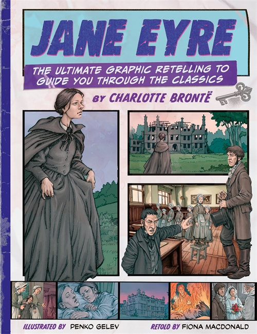 Book cover for Classic Comics: Jane Eyre