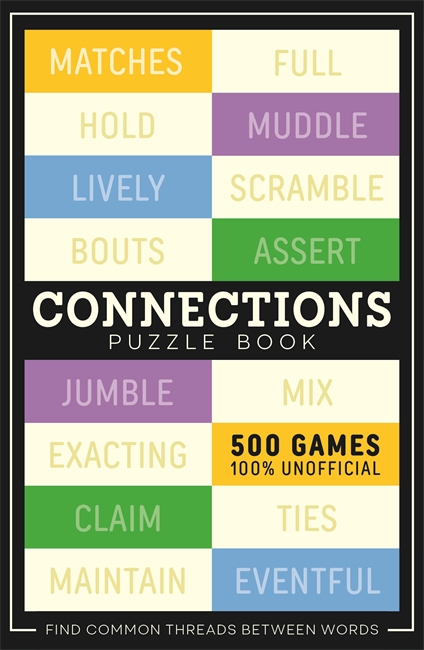 Book cover for Connections Puzzle Book