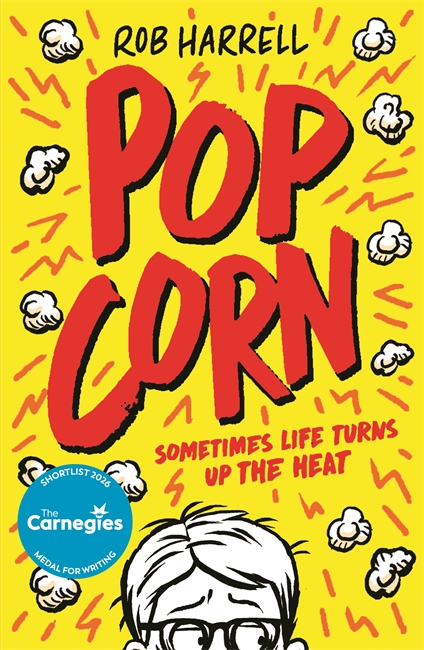 Book cover for Popcorn: Shortlisted for the Carnegie Medal for Writing 2026