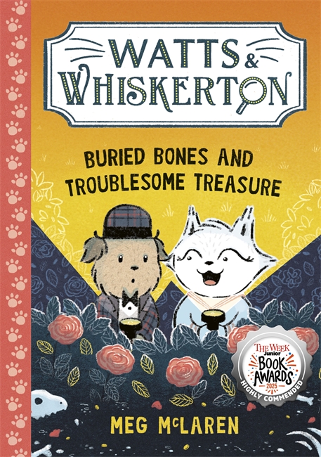 Book cover for Watts & Whiskerton: Buried Bones and Troublesome Treasure