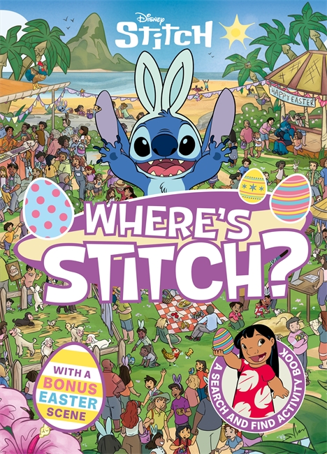 Book cover for Where's Stitch? LIMITED EASTER EDITION