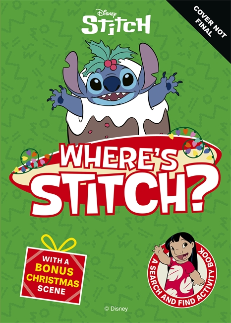 Book cover for Where's Stitch? LIMITED CHRISTMAS EDITION