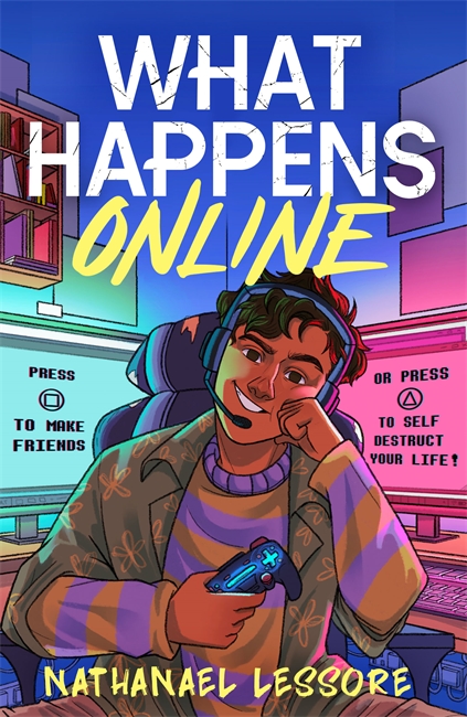 Book cover for What Happens Online