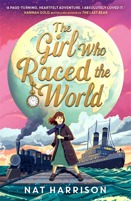 Book cover for The Girl Who Raced the World