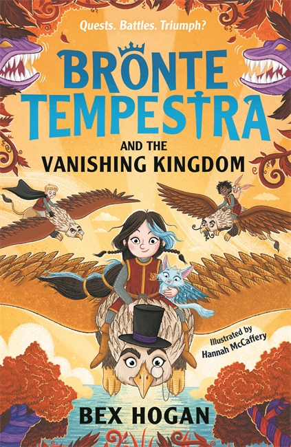 Book cover for Bronte Tempestra and the Vanishing Kingdom