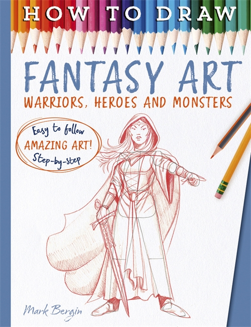 Book cover for How To Draw Fantasy Art