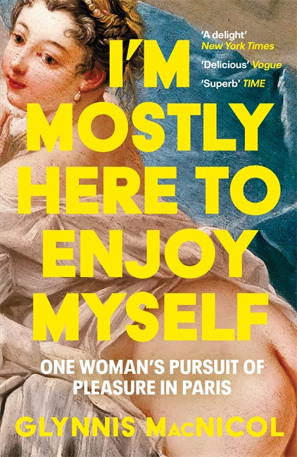 Book cover for I'm Mostly Here to Enjoy Myself