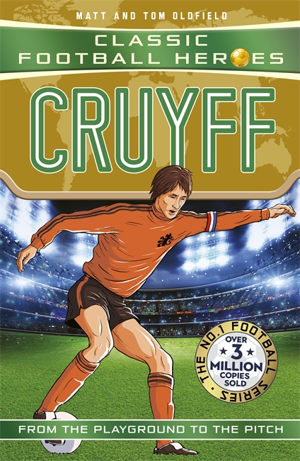 Book cover for Cruyff (Classic Football Heroes)