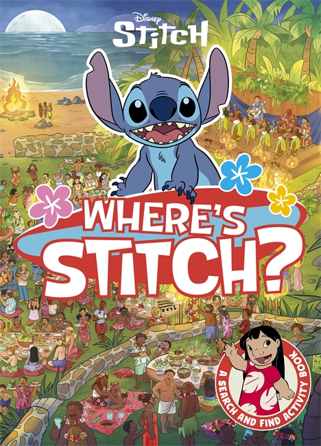 Book cover for Where's Stitch?