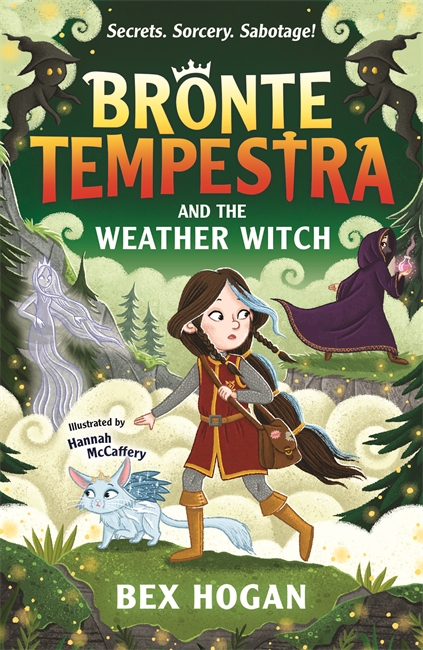 Book cover for Bronte Tempestra and the Weather Witch