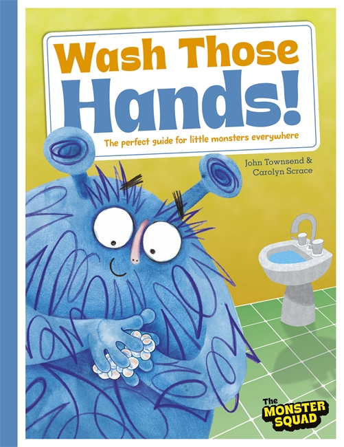 Book cover for Monster Manners: Wash Those Hands