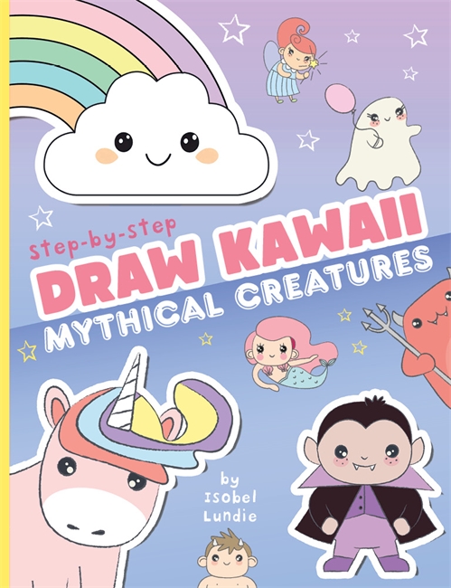 Book cover for Draw Kawaii: Mythical Creatures