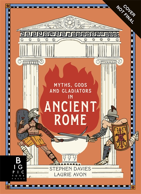 Book cover for Myths, Gods and Gladiators in Ancient Rome