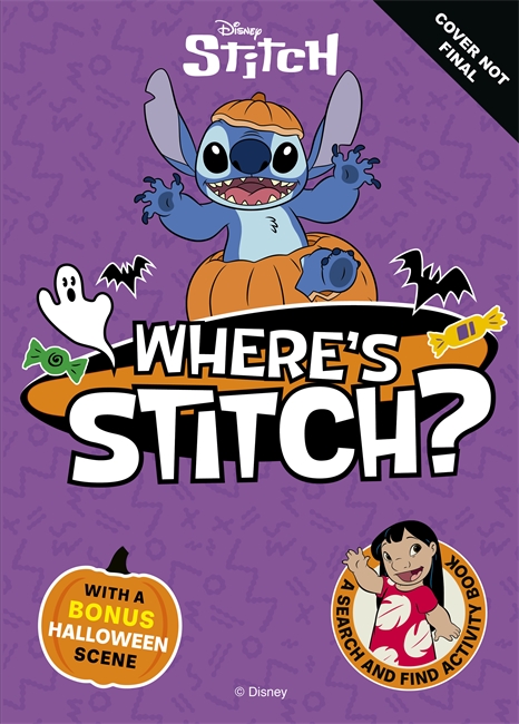 Book cover for Where's Stitch? LIMITED HALLOWEEN Edition