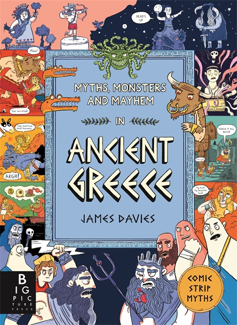 Book cover for Myths, Monsters and Mayhem in Ancient Greece