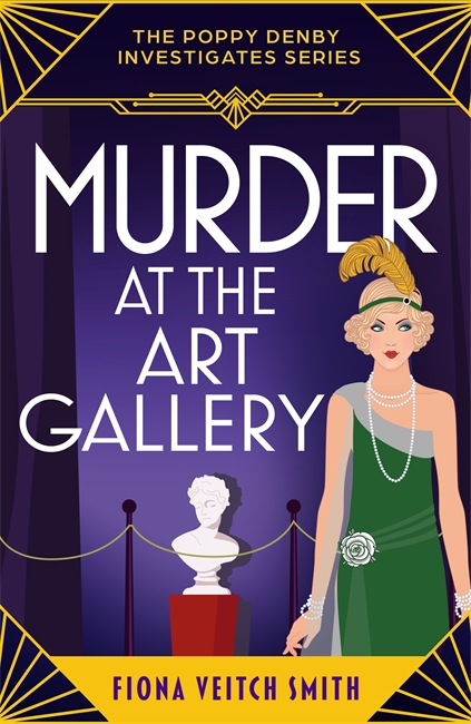 Book cover for Murder at the Art Gallery