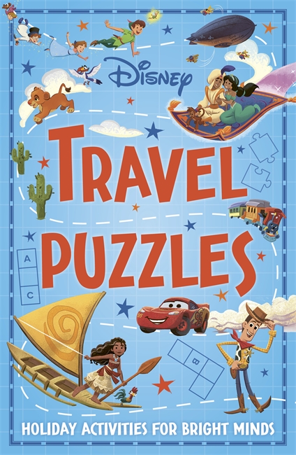 Book cover for Disney Travel Puzzles