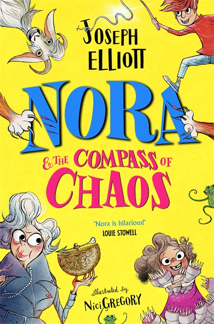 Book cover for Nora and the Compass of Chaos